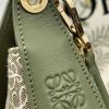 使い勝手の良さロエベ ルナバッグ 偽物 アナグラム ジャカード＆クラシック カーフ loa89899 - 画像 (5)