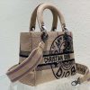 《大人気》高品質♪♪♪ レディディオール 偽物 コットン＆リネン刺繍 deo49979 - 画像 (2)