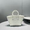 累積売上総額第１位！バレンシアガ 偽物 ビストロ XS ストラップ付きバスケット 6713422IE3Y9000 - 画像 (3)
