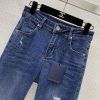 高品質♪♪♪ルイヴィトン デニムパンツ 偽物 モノグラムパッチワーク vuo70510 - 画像 (2)