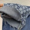 高品質♪♪♪ルイヴィトン デニムパンツ 偽物 モノグラムパッチワーク vuo70510 - 画像 (6)