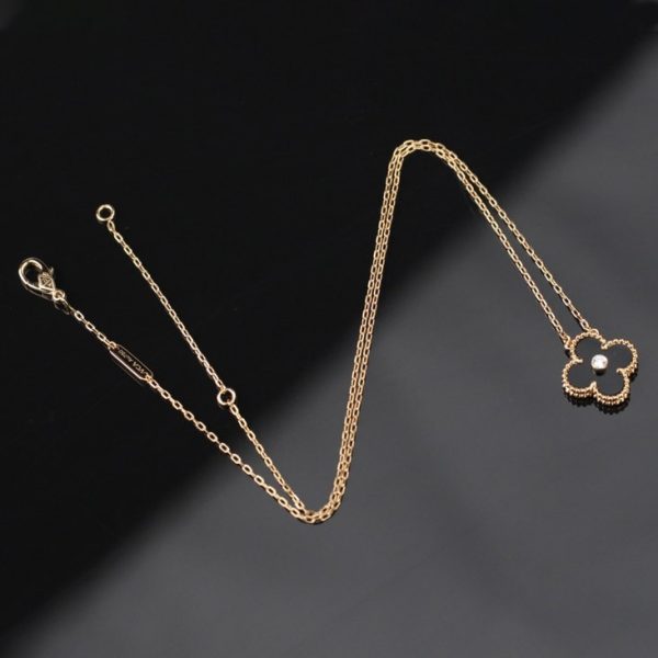 目を惹くカラー 【ヴァンクリーフ＆アーペル 偽物】アルハンブラペンダント vah89732 - 画像 (6)