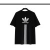 《大人気》バレンシアガ アディダス 偽物 Tシャツ メンズ 2色 bav63815 - 画像 (3)