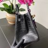 新色☆希少 エルメス クロコダイル  バーキン 25 eri58452 - 画像 (5)