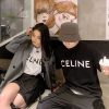 ★超人気★セリーヌ Tシャツ 偽物*クルーネック ロゴ*セレブも愛用 2X308916G - 画像 (3)