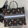 最安値挑戦ディオール BOOK TOTE 偽物 ジャルダン ディヴェール 花柄 刺繍 dee35400 - 画像 (2)