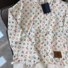 【セットアップで着たい☆】ルイヴィトン ヴィンテージフラワーモノグラムフーディ偽物 上下セット 1AAMF5 - 画像 (5)