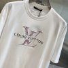 【日本未発売】ルイヴィトン◆ブランドロゴ Tシャツ スーパーコピー vud95754 - 画像 (5)