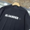 【日本未発売】ジルサンダー+ ロゴTシャツ コピー 半袖 ブラック バックロゴ入り Jiq37993 - 画像 (3)