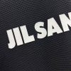 【日本未発売】ジルサンダー+ ロゴTシャツ コピー 半袖 ブラック バックロゴ入り Jiq37993 - 画像 (6)