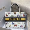 入手困難ディオール BOOK TOTE 偽物 ジャルダン ディヴェール 花柄 刺繍 S M L dew17736 - 画像 (10)