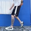 超希少！バレンシアガ 偽物 ブラウン ロゴ コットン スウェット ハーフパンツ bas84419 - 画像 (3)