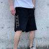 大人気!!新色 バレンシアガ ブラウン ロゴ コットン スウェット ハーフパンツ 偽物 bam66905 - 画像 (2)