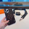 《ポーチ付で便利☆》ルイヴィトン  iPhone 13PRO ケース コピー ストラップ ポーチ M81215 - 画像 (5)