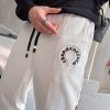 《大人気》クロムハーツ 偽物 ホースシュー ロゴ スウェットパンツ Kuj62999 - 画像 (5)