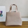 送料込プラダ ミディアム レザー ロゴ トートバッグ コピー pun75323 - 画像 (4)