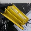 稀少プラダ サフィアーノエンボスレザー ジップアラウンド長財布 コピー イエロー puw35402 - 画像 (8)