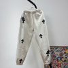 世界中で大人気♪クロムハーツ 偽物 DHL CH セメタリークロス スェットパンツ Kug66398 - 画像 (6)