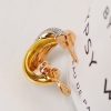 完売必至 カルティエ 3カラー 18K リング ダイヤ トリニティリング ピアス B8031900 - 画像 (6)