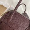 目を惹くカラー エルメス リンディ26 Lindyシルバー トリヨンクレマンス erz53513 - 画像 (6)