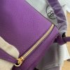 送料込 エルメス リンディ 偽物 26cm トリヨンクレマンス 2色金具 ery67958 - 画像 (10)