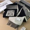 大人気!!新色 ロエベ アナグラム マフラー 偽物 (ウール&カシミヤ) lou33348 - 画像 (7)