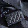 大人気！シャネル シルバーココマークロゴ カードケース コピー shk85362 - 画像 (4)