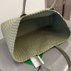 稀少ボッテガ ヴェネタ◆カバ ラージ トートバッグ バッグ 鞄 レザー 偽物 boz42912 - 画像 (5)