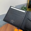 《大人気》ルイヴィトン ポルトフォイユ・マルコ NM 偽物 2つ折り財布 ブラック vub70262 - 画像 (7)