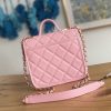 ☆超人気☆シャネル スモール トップハンドルフラップバッグ shp09693 - 画像 (6)