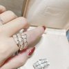 完売必至 ブルガリ 偽物 セルペンティ ヴァイパーリング ダイヤモンド☆18K 2色 Buf84531 - 画像 (4)