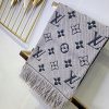 エシャルプロゴマニア 偽物《希少お早めに》ルイヴィトンマフラー コピー グリペルルLOGOMANIA M74742 - 画像 (3)