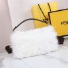 超希少！フェンディ ホワイト モヘア ウール バッグ スーパーコピー fec86138 - 画像 (3)
