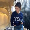 ☆超人気☆サンローラン トレーナー 偽物 YSL スウェットシャツ ブルー Sab58325 - 画像 (3)