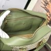 累積売上総額第１位！ロエベ アマソナ 28 ジャカード&カーフ ハンドバッグ 偽物 lom99170 - 画像 (8)