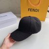 注目★フェンディ偽物  FFモチーフ キャンバス ロゴ ベースボールキャップ fer93871 - 画像 (5)