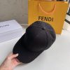 注目★フェンディ偽物  FFモチーフ キャンバス ロゴ ベースボールキャップ fer93871 - 画像 (6)