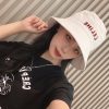 ギフトに最適♪セリーヌ ロゴ入り コットンバケットハット Ceb12368 - 画像 (2)