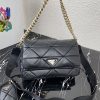ハイブランド コラボ 2022プラダ コピー システムナッパレザーパッチワーク バッグ puy29692 - 画像 (4)