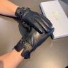 ディオール ロゴ ブラックラムレザーのグローブ コピー def03491 - 画像 (2)