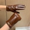 【使い勝手抜群】グッチ カシミアライニング レザーシンプルグローブ コピー guj72947 - 画像 (4)