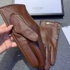 【使い勝手抜群】グッチ カシミアライニング レザーシンプルグローブ コピー guj72947 - 画像 (8)