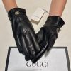 完売必至 グッチ GGロゴ レザーグローブ 手袋 コピー gul35914 - 画像 (4)