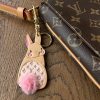 超話題!ルイヴィトン バッグチャーム兼キーホルダー ポルト 偽物 クレ・LV バニー M00994 - 画像 (4)