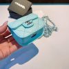 入手困難 シャネル Airpod ケース 偽物 ティファニーブルー✦イヤホンケース shg62733 - 画像 (4)