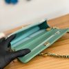 【セレブ感たっぷり】シャネル クラシック チェーンウォレット コピー shd28504 - 画像 (5)