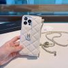 シャネルチェーン付き iphone13 偽物/14Proケース shf52662 - 画像 (2)