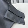 ザロウ バッグ 偽物 PARK 3 ロゴ グレイン レザー ポーチ付 zam77748 - 画像 (7)