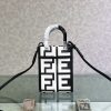 超話題!フェンディ カプセル コピー コレクション ツートン レザー ミニバッグ fec76682