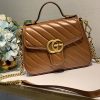 n級品 おすすめグッチ コピー ミニ トップハンドルバッグ GGマーモント 5835710OLFT2535
